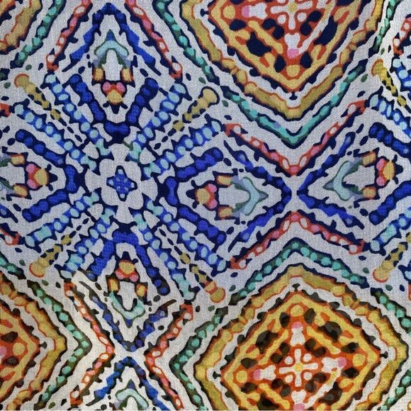 Patrons Of Peace High Low Boho Skirt Aztec Size Small - Picture 4 of 6